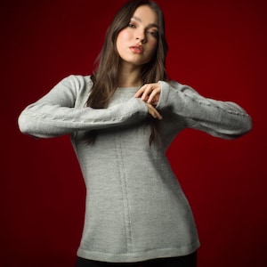 ALPACA SWEATER | Handcrafted Alpaca Wool Pullover for Woman