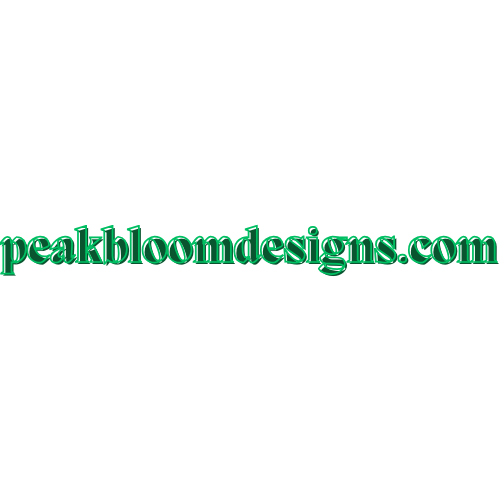 Peakbloomdesigns Store